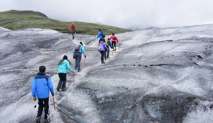 glacier hike tour