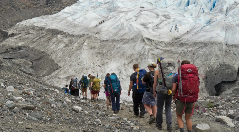 mendenhall glacier hike