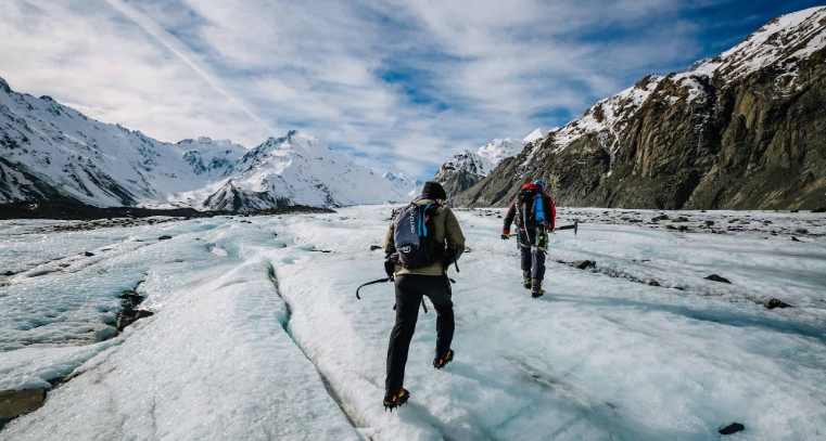 tasman glacier walk