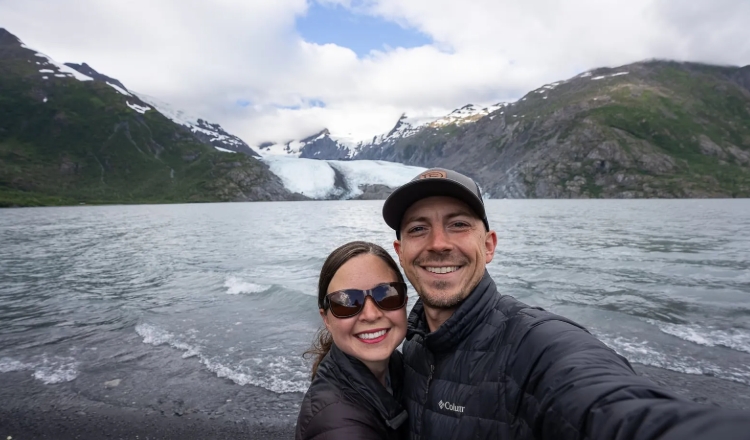 portage glacier hike