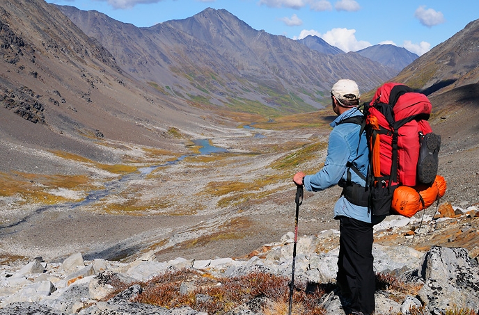 back country hiking