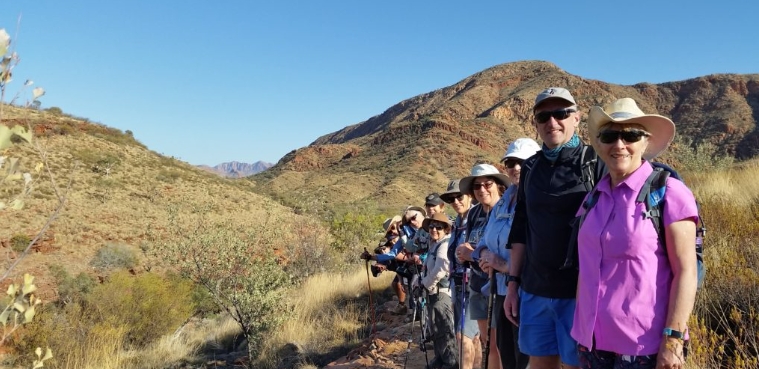 larapinta guided walks