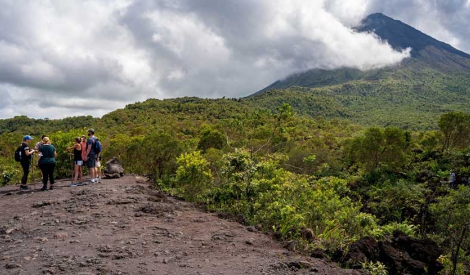 1968 volcano hike