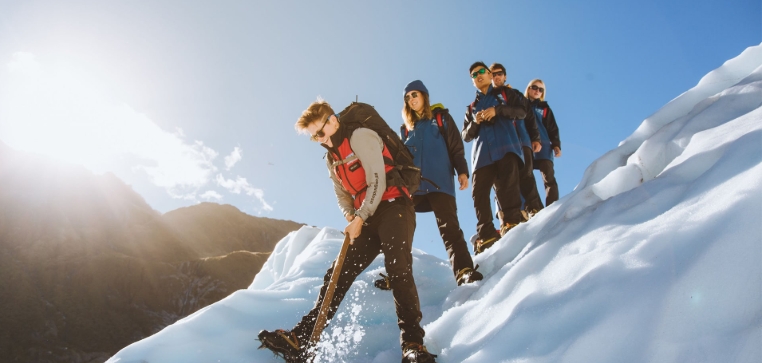 heli hiking fox glacier