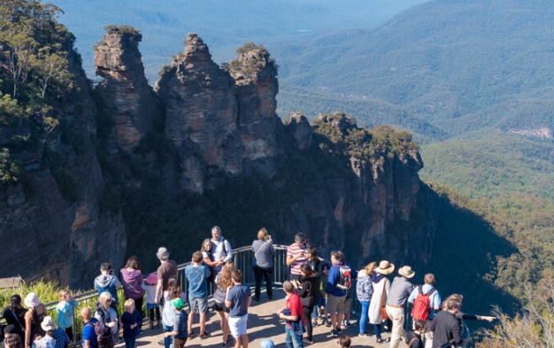 blue mountains guided walks