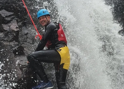 extreme gorge walking