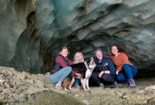 castner ice cave hike