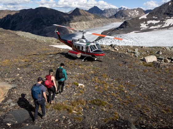 bobbie burns heli hiking