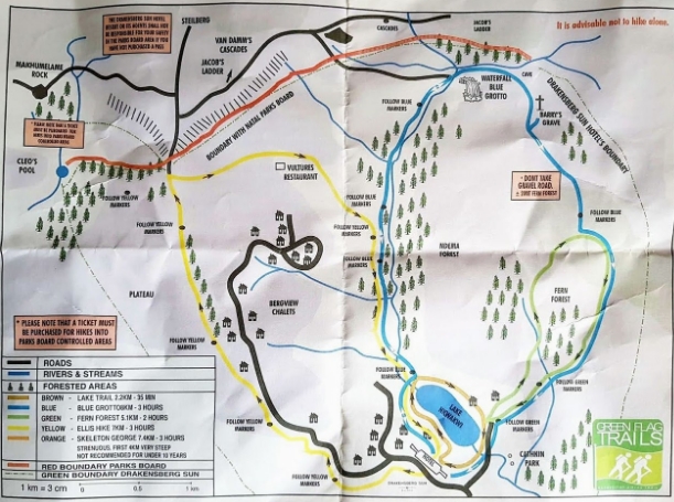 drakensberg sun hiking trails