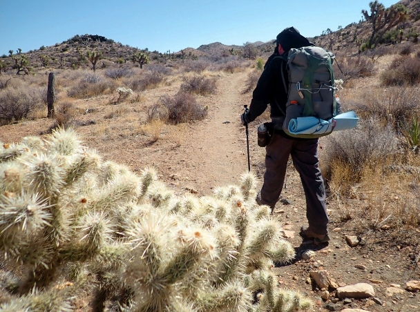 desert hiking