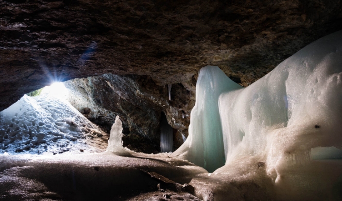 ice cave hike