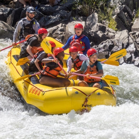 hiking and rafting trips