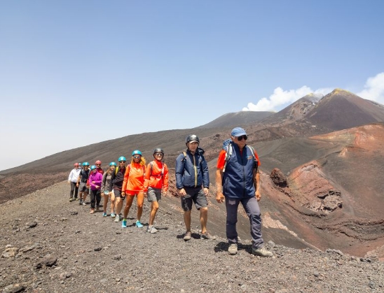 etna volcano hike
