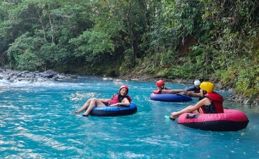 rio celeste tubing & rio celeste hiking