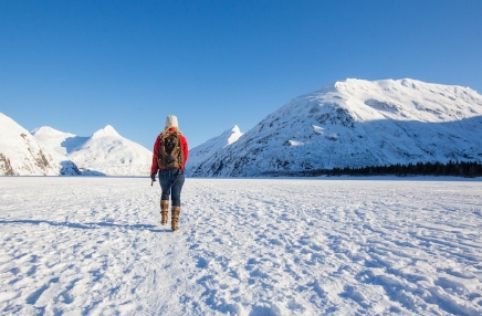 portage glacier hike summer