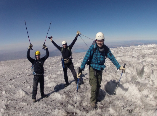 lanin volcano hike