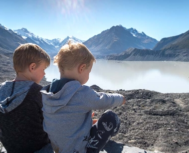 mt cook tasman glacier walk