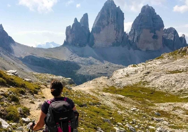 mountain adventure trekking