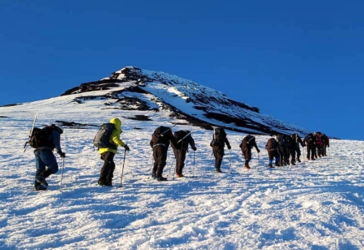 lanin volcano hike