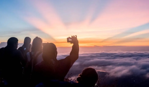 sunrise hiking adventure