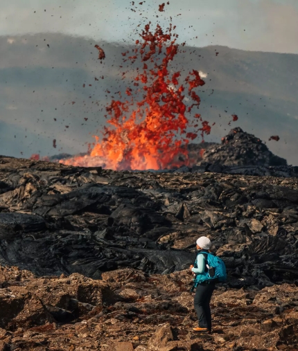 volcano hiking tour