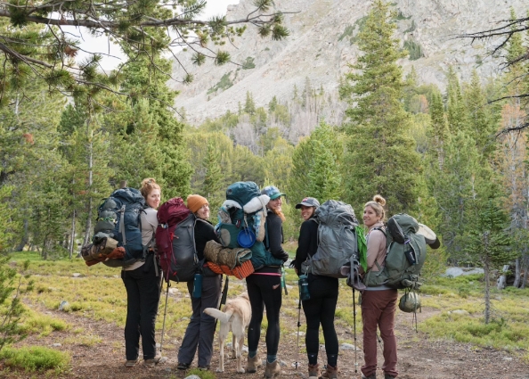 womenʼs backpacking groups